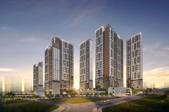 천안 두정역 양우내안애 퍼스트로 투시도